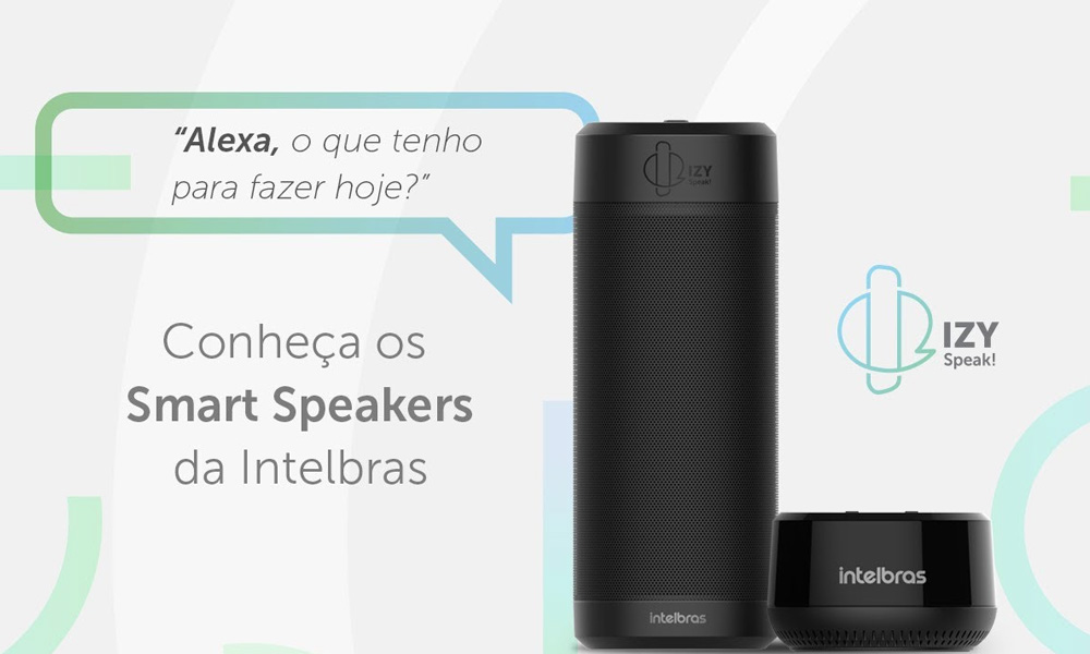 Smart speakers da Intelbras chegam com Alexa