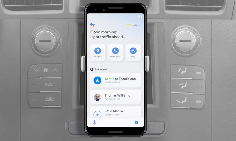Google Assistant Driving
