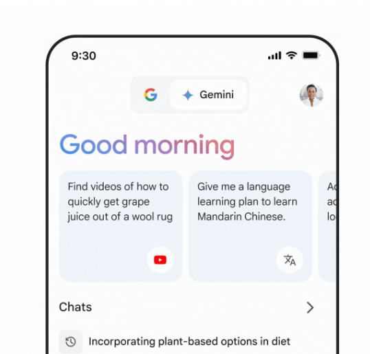 Além da mudança de nome, IA do Google ganha app